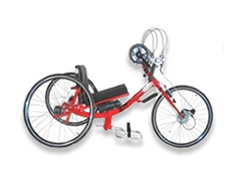 hand-bike for disabled people