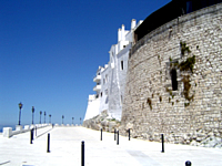 Surrounding wall of Ostuni, Puglia