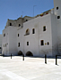Defensive wall along viale Oronzo Quaranta