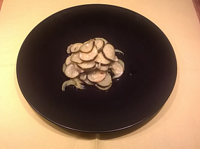 Courgettes 'alla sanza'